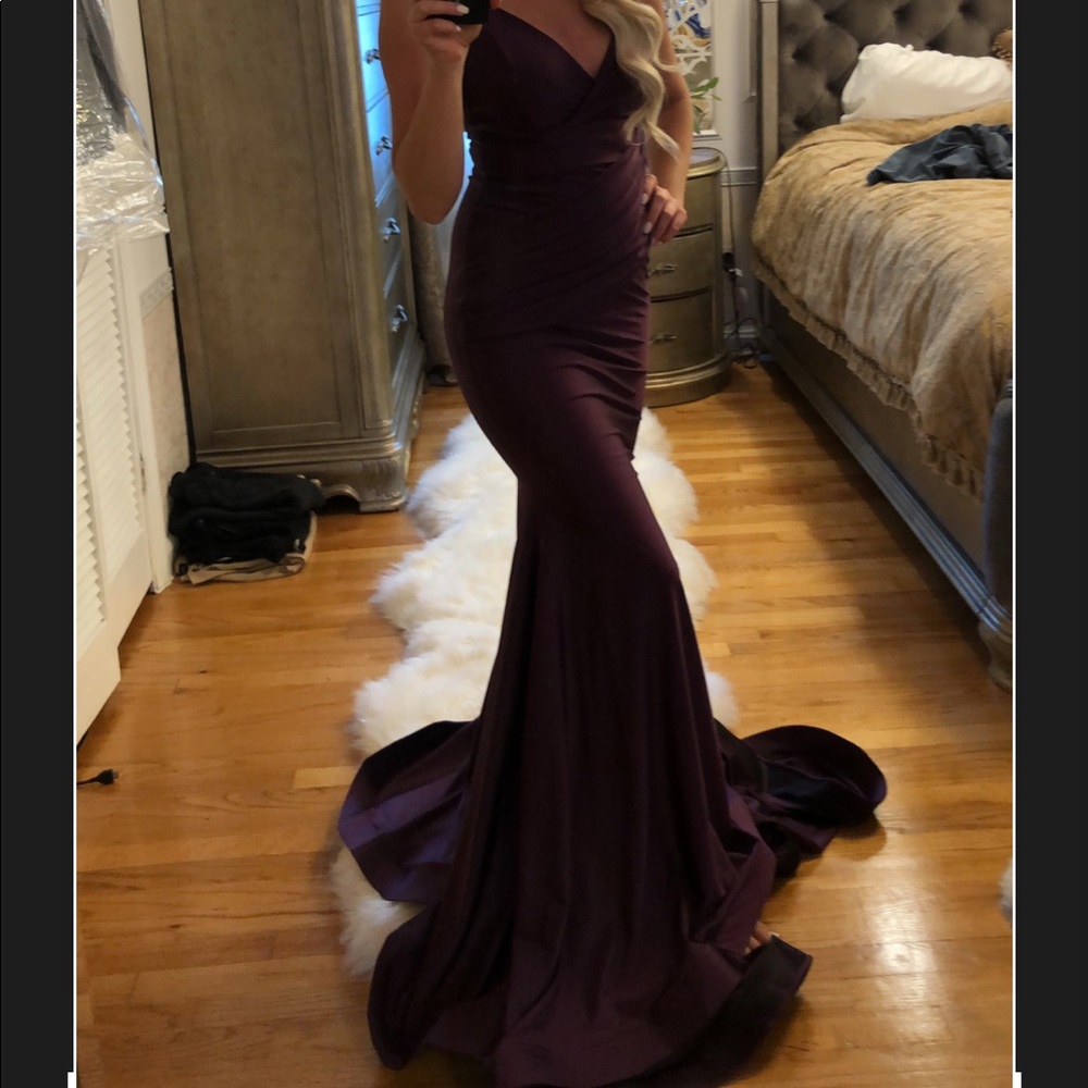 Purple dress